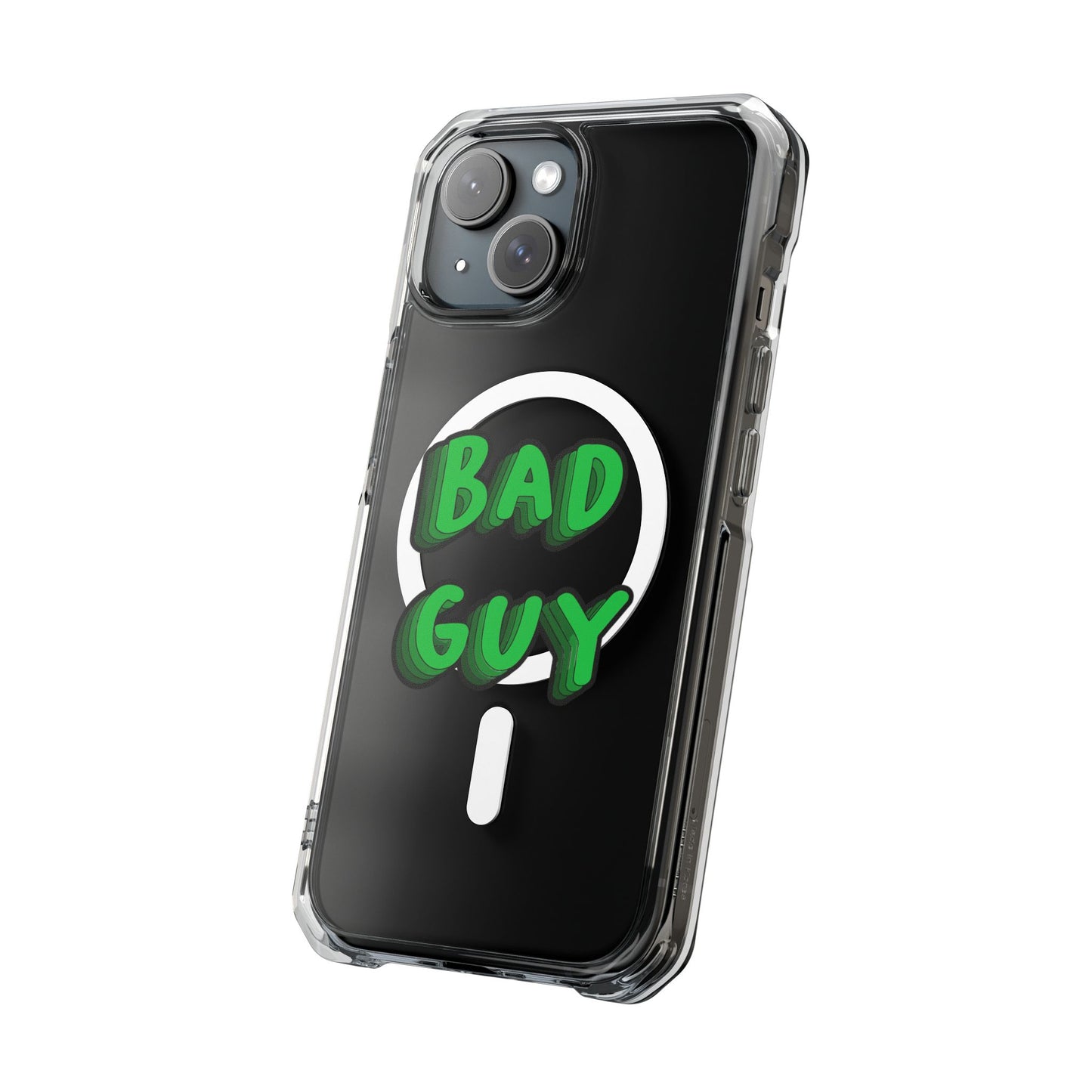 Bold 3D Bad Mood Magnetic Clear Impact Case