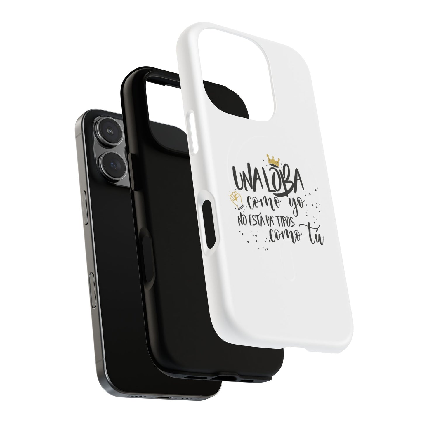 Golden Wolf Energy Tough Magnetic case