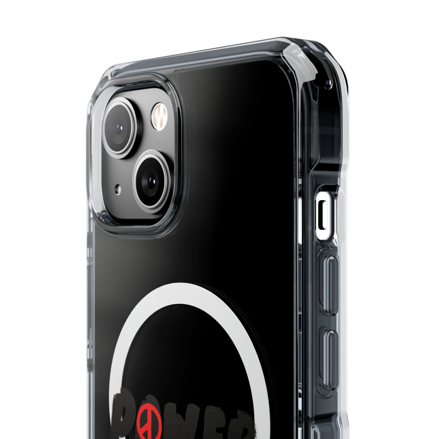 Peace Vibes Streetwear Magnetic Clear Impact Case