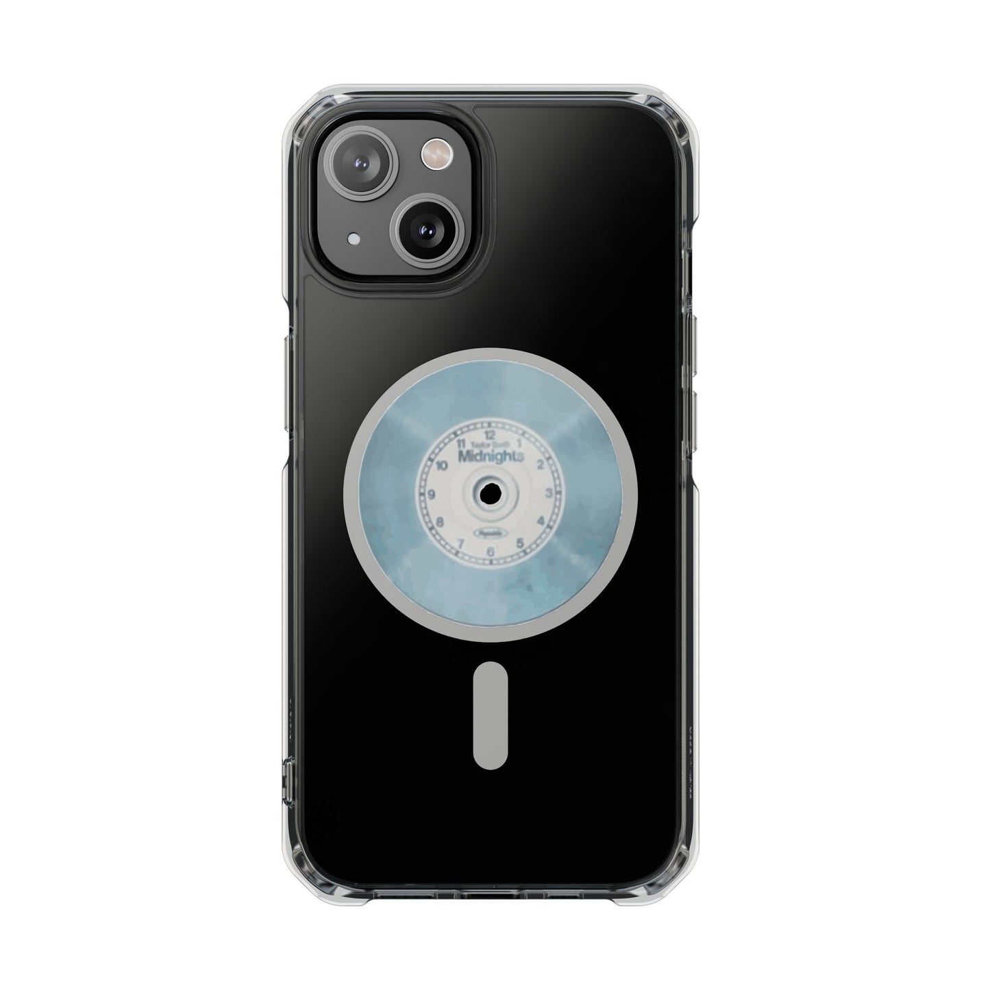 Midnight Vinyl Vibes Magnetic clear Impact Case
