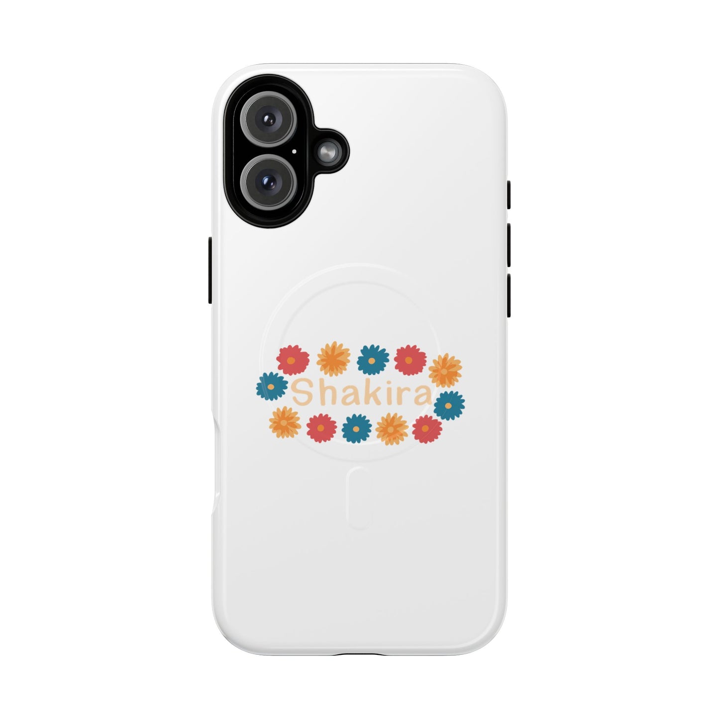 Retro Floral Groove Tough Magnetic case