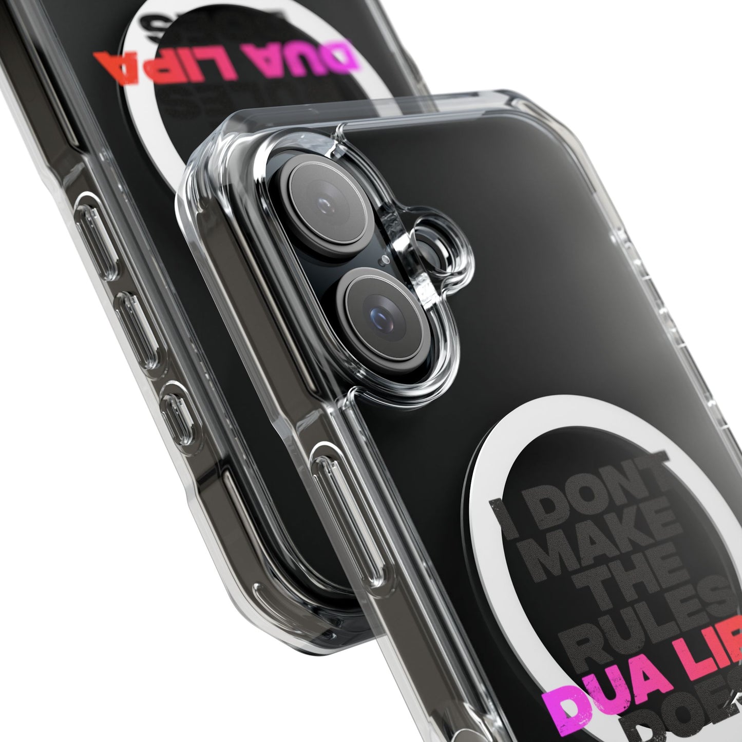 Retro Fade Letter Magnetic Clear Impact case