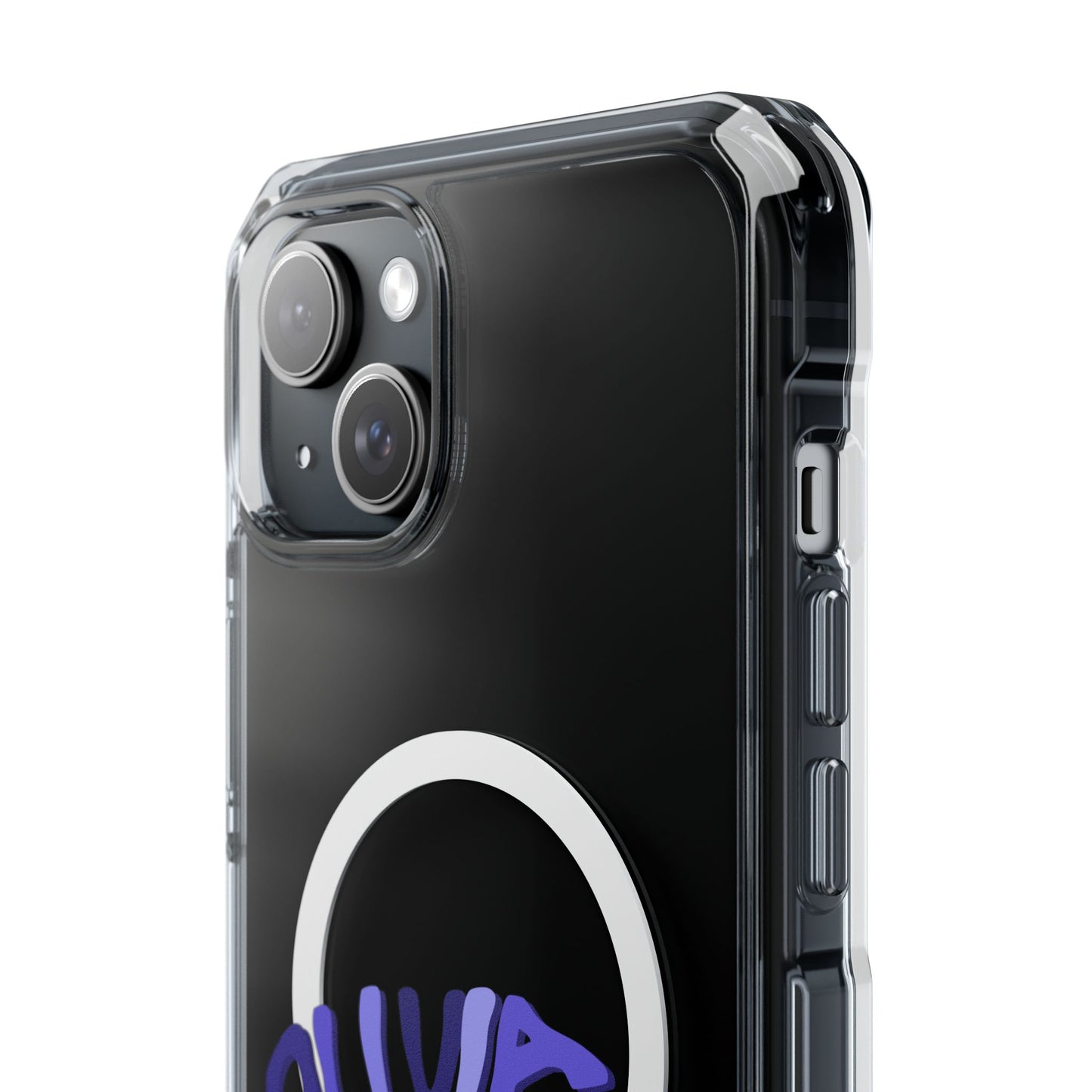 Olivia Rodrigo Wavy Text Magnetic Clear Impact Case
