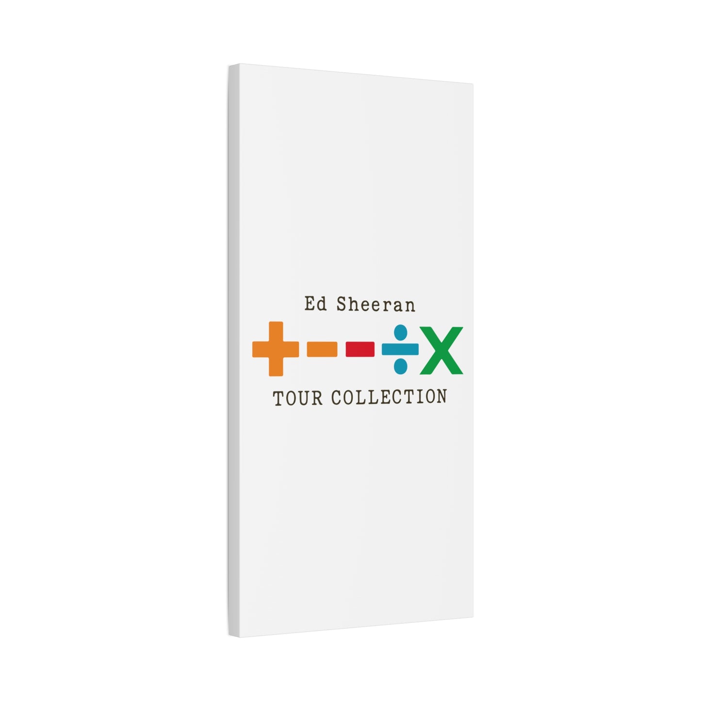 Matte Stretched Canvas, 1.25" Depth – Ed Sheeran Edition