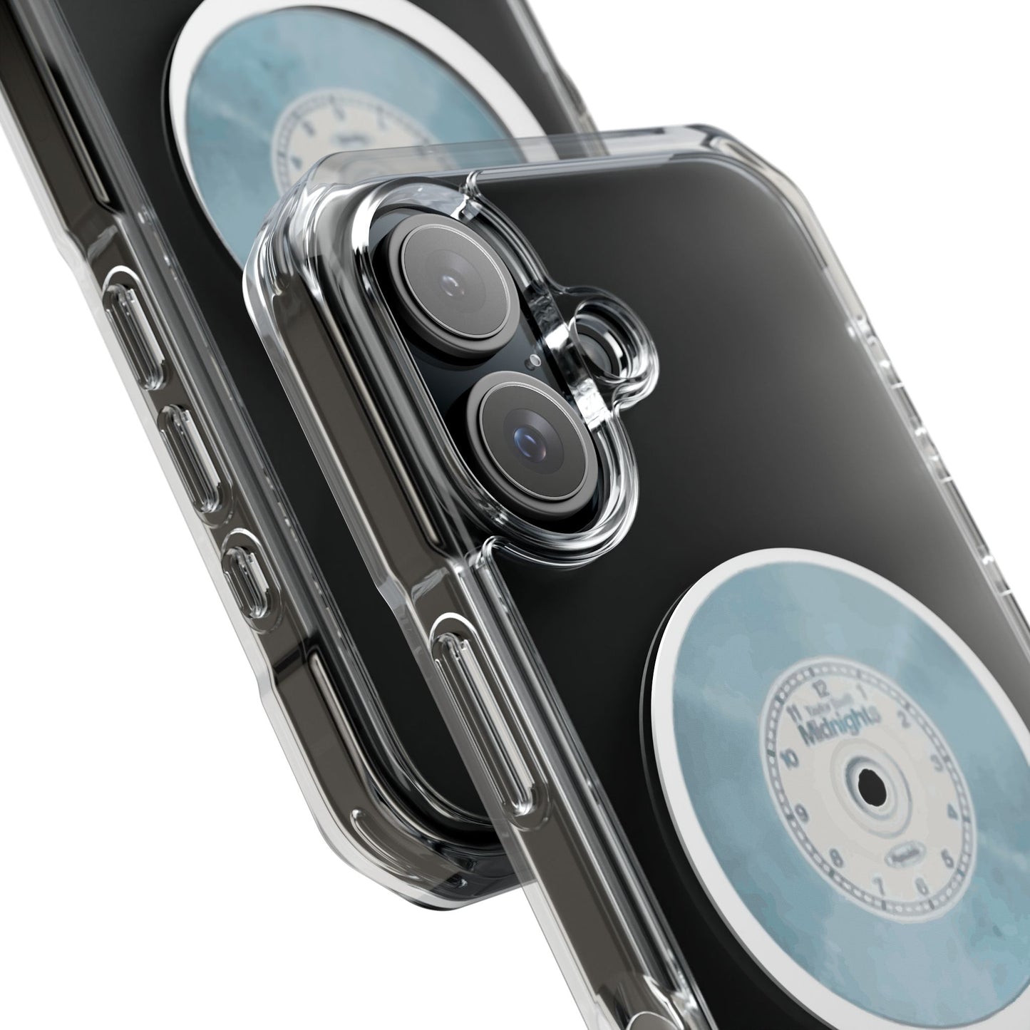 Midnight Vinyl Vibes Magnetic clear Impact Case