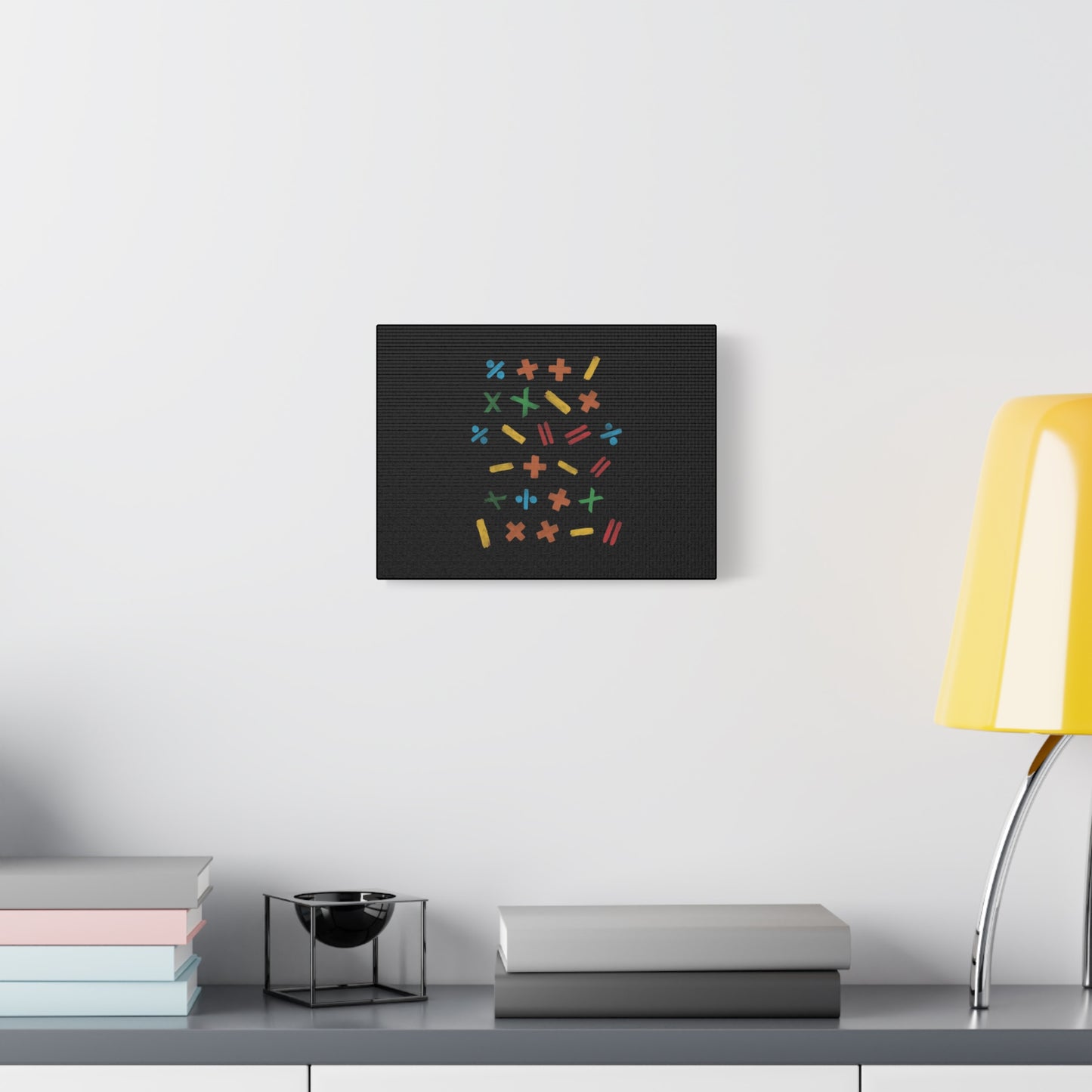 Minimalist Paw Print Matte Canvas