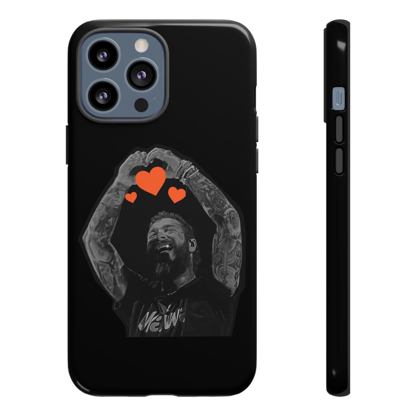 Tough iPhone Case (12–16 Pro Max) – Post Malone Heartfelt Wishes