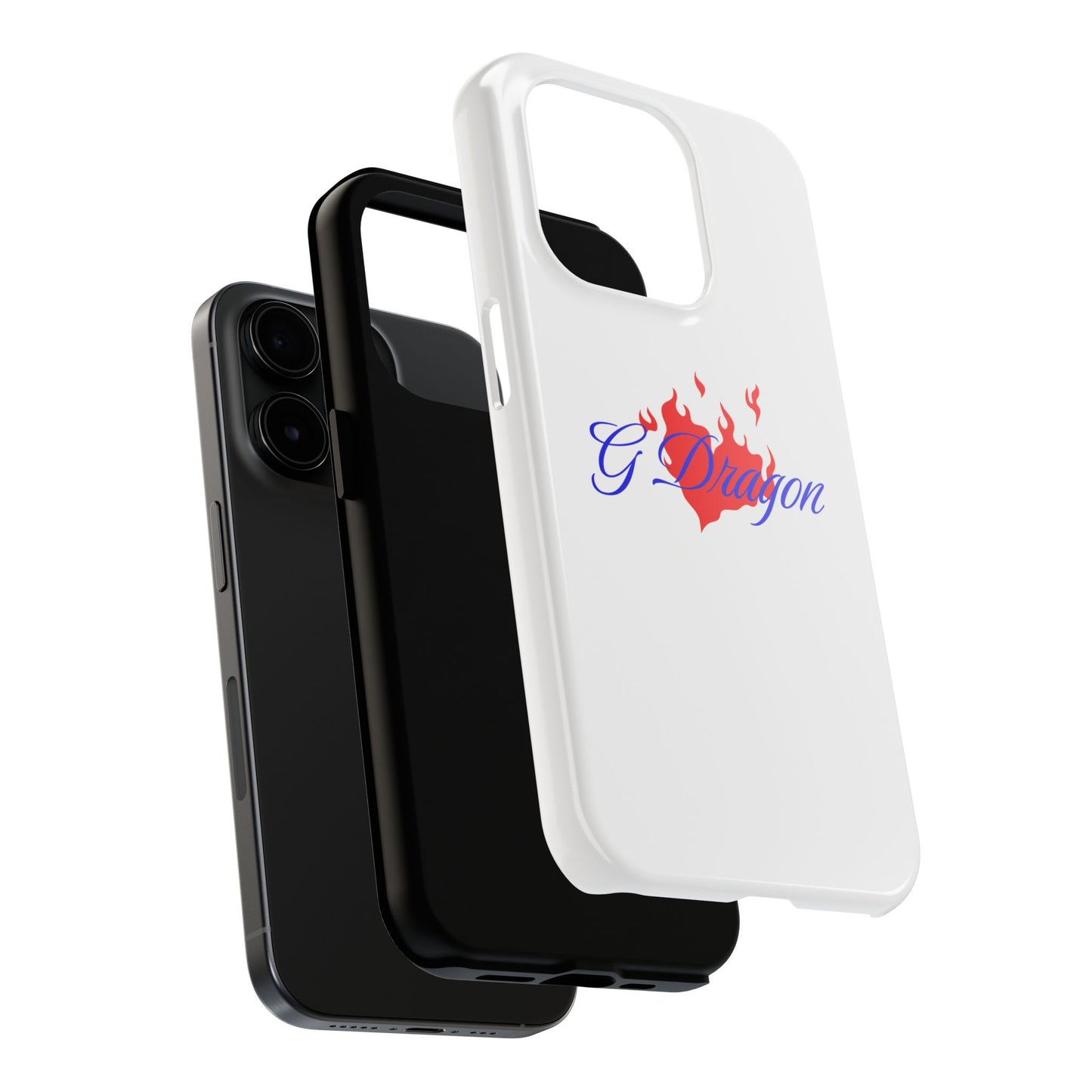 Heart on Fire Bold Script Tough Magnetic Case