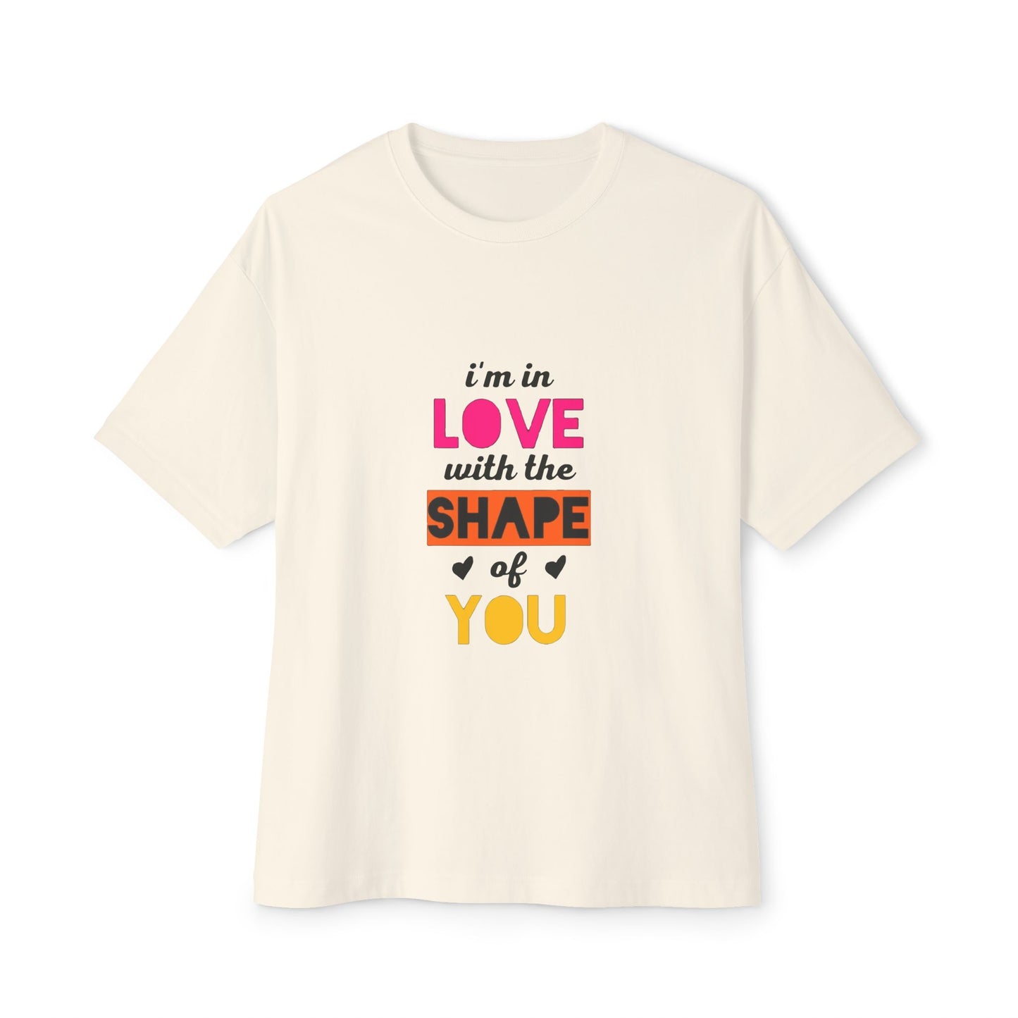 Copy of Copy of Orange Divide Symbol Oversized Boxy Tee