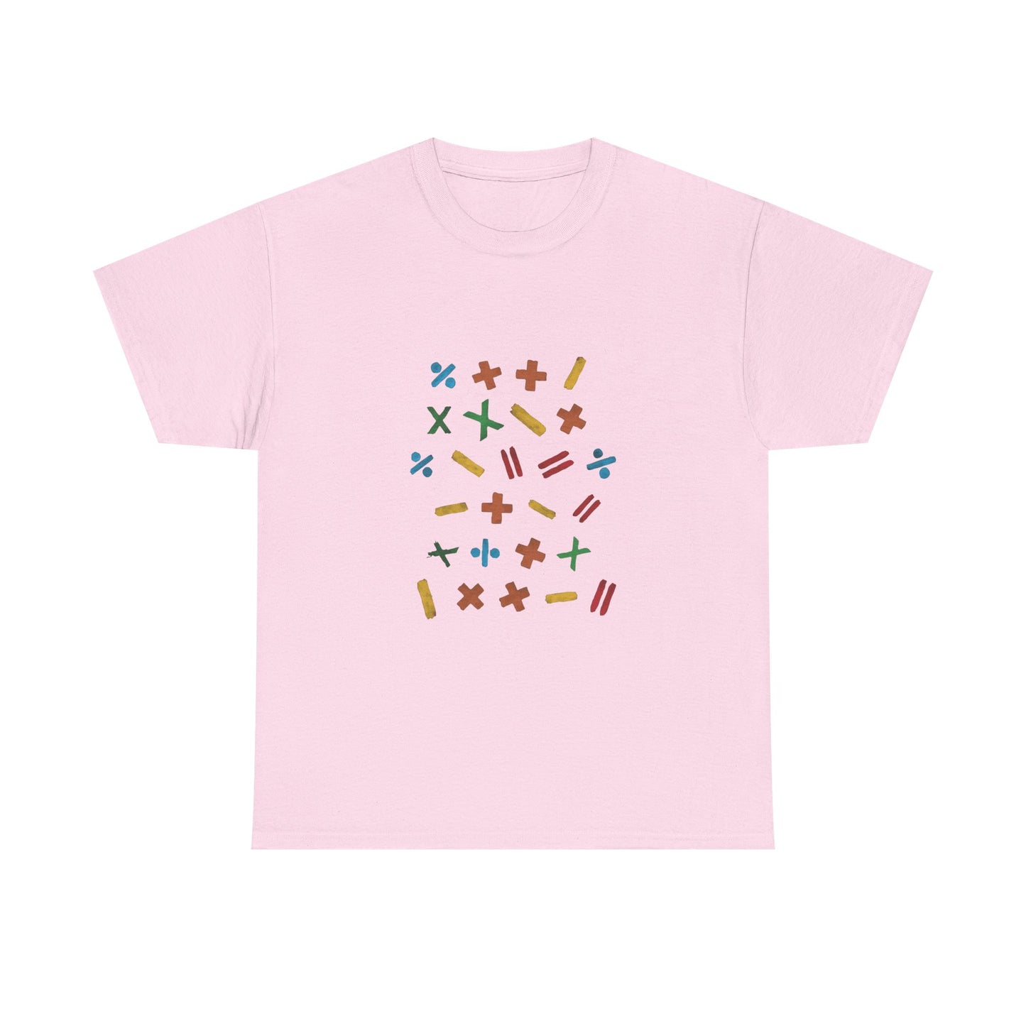 Minimalist Paw Print Unisex Heavy Cotton Tee