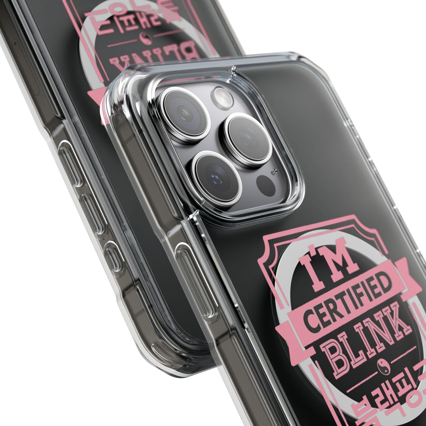 Certified BLINK Badge - Magnetic Clear Impact Case