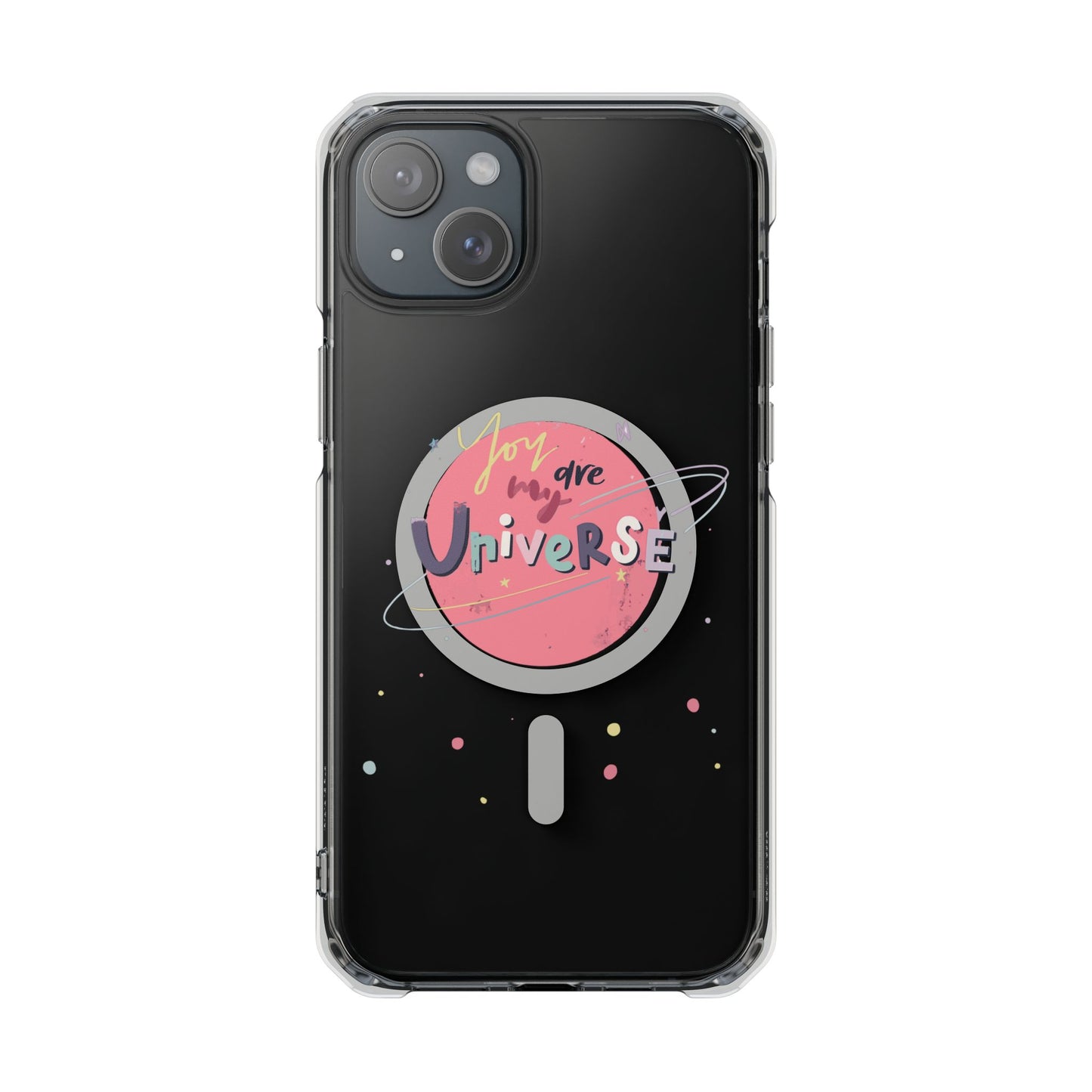 Pastel Planet & Universe Magnetic Clear Impact case