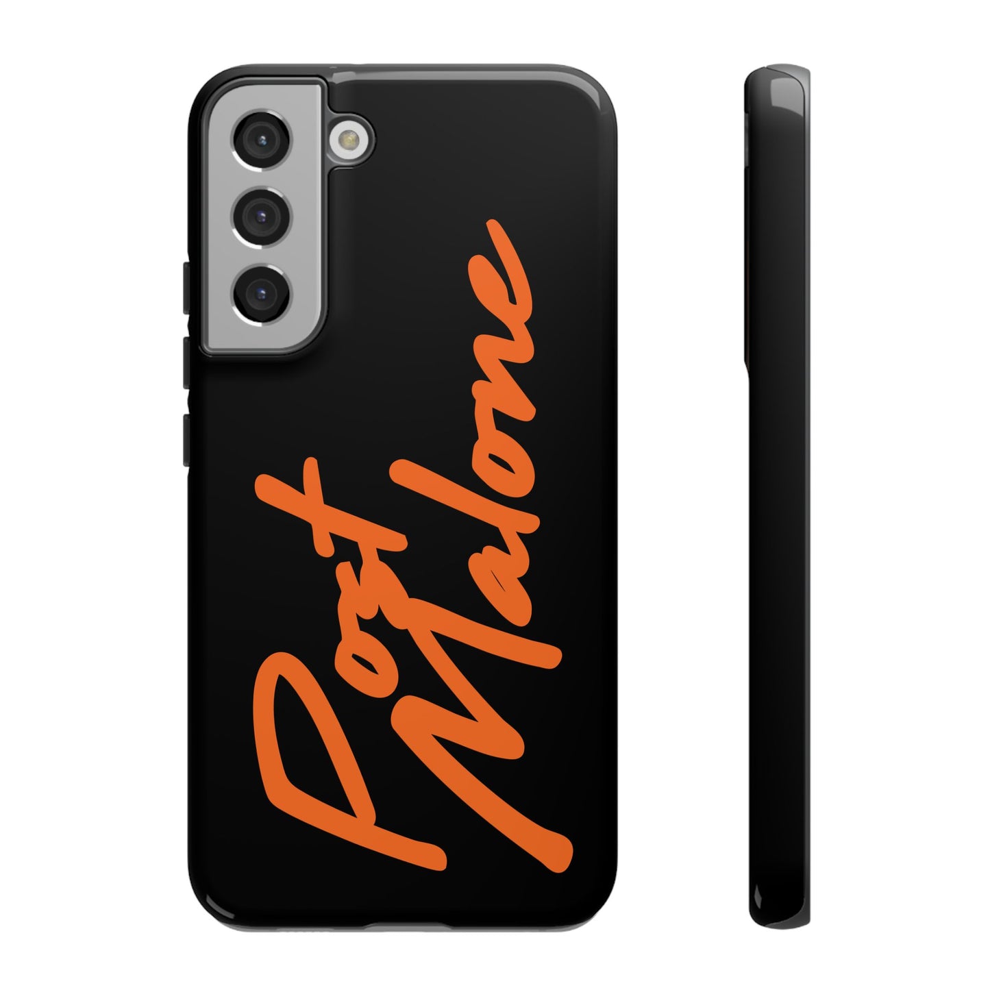 Tough Samsung Case (S20–S25) – Post Malone Name Design
