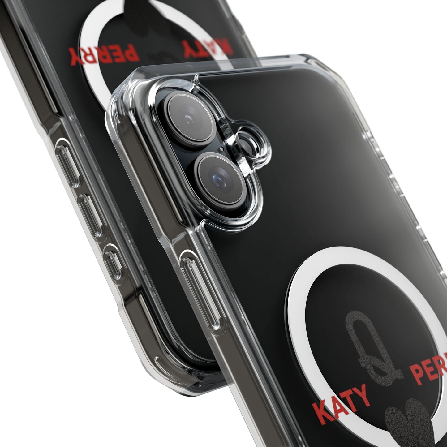 Dual Name Impact Magnetic Clear Impact cases