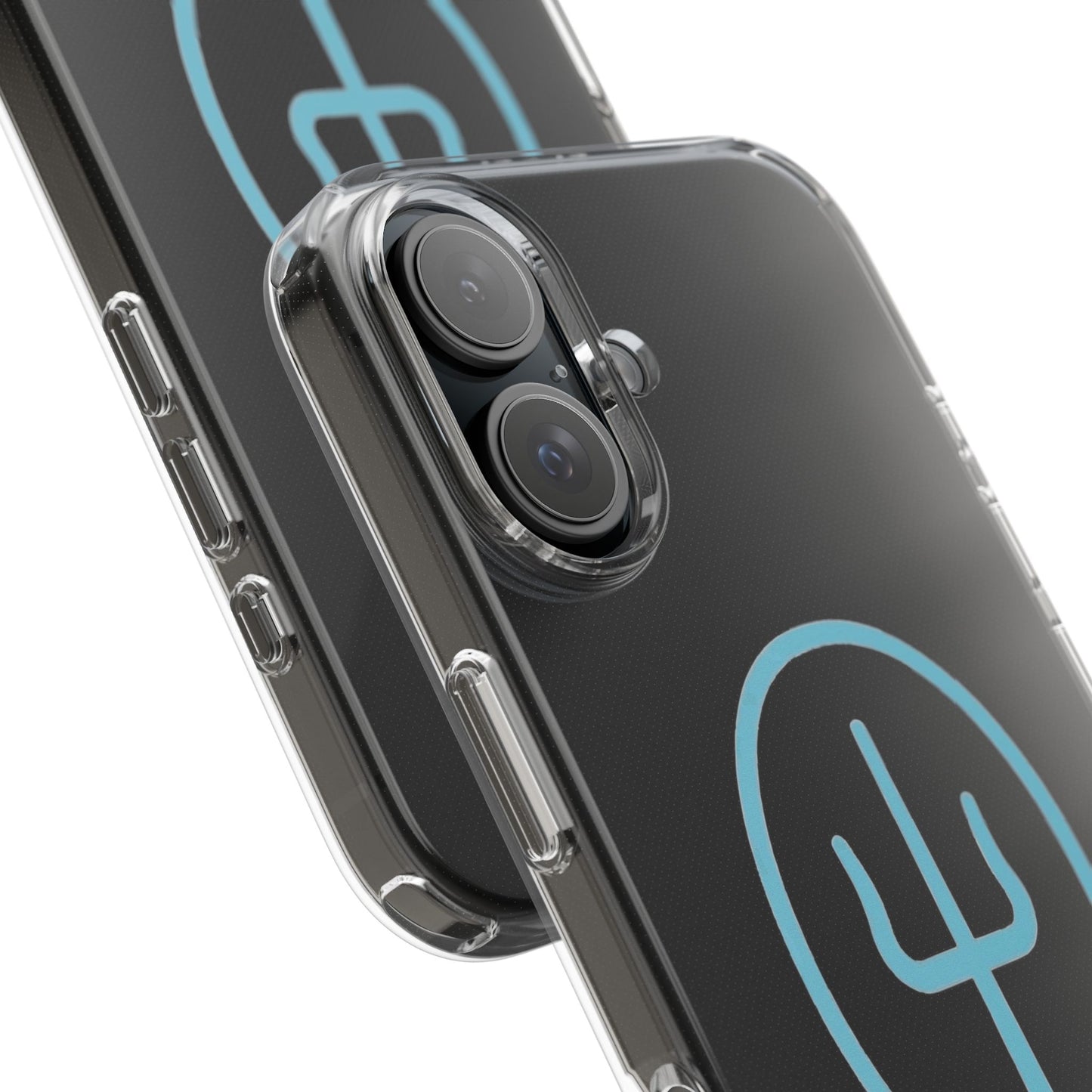 Split Mark Clear Case