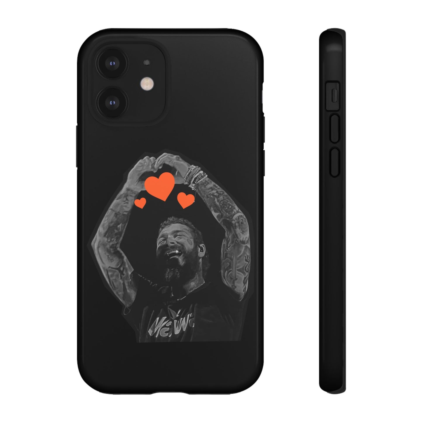 Tough iPhone Case (12–16 Pro Max) – Post Malone Heartfelt Wishes