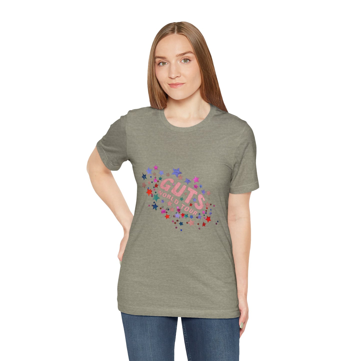 Olivia Rodrigo Unisex Jersey Short Sleeve Tee - Guts World Tour