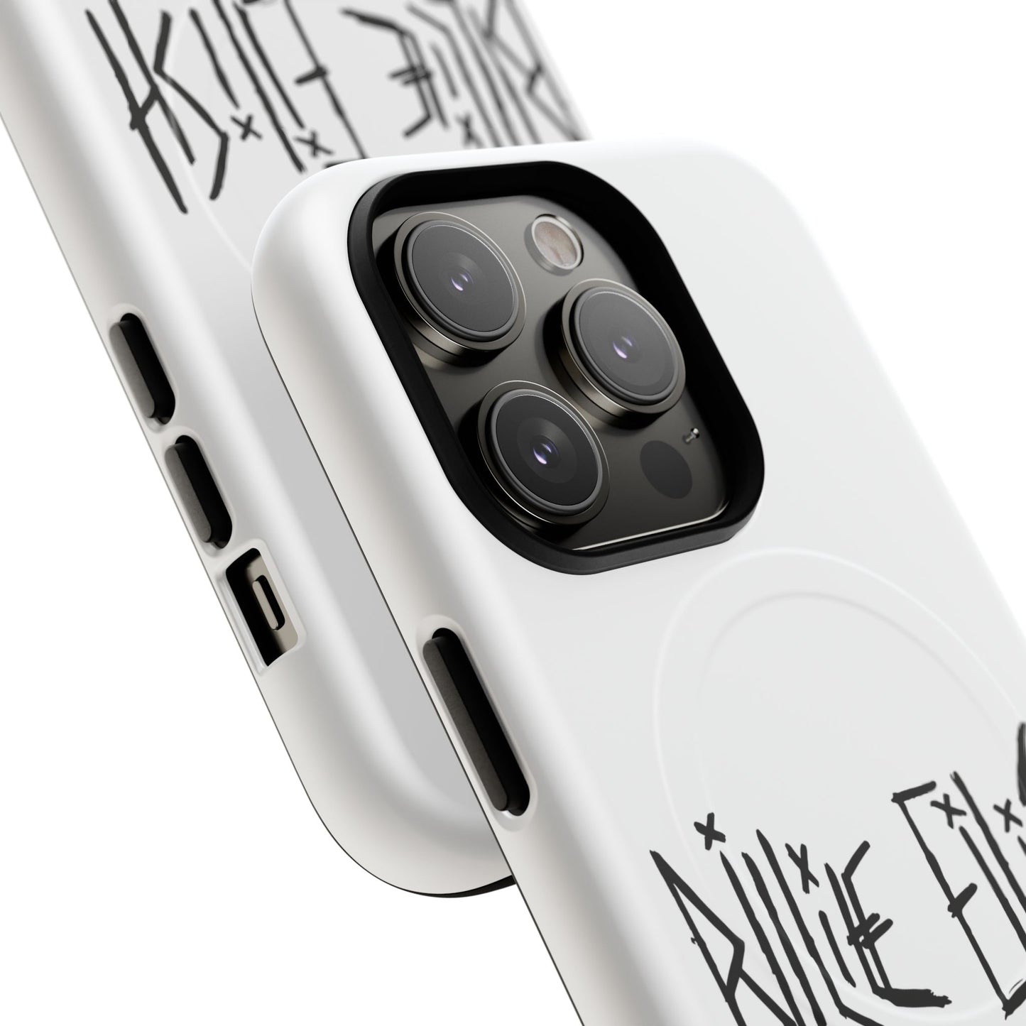 Twisted Ink Font Tough Magnetic Case