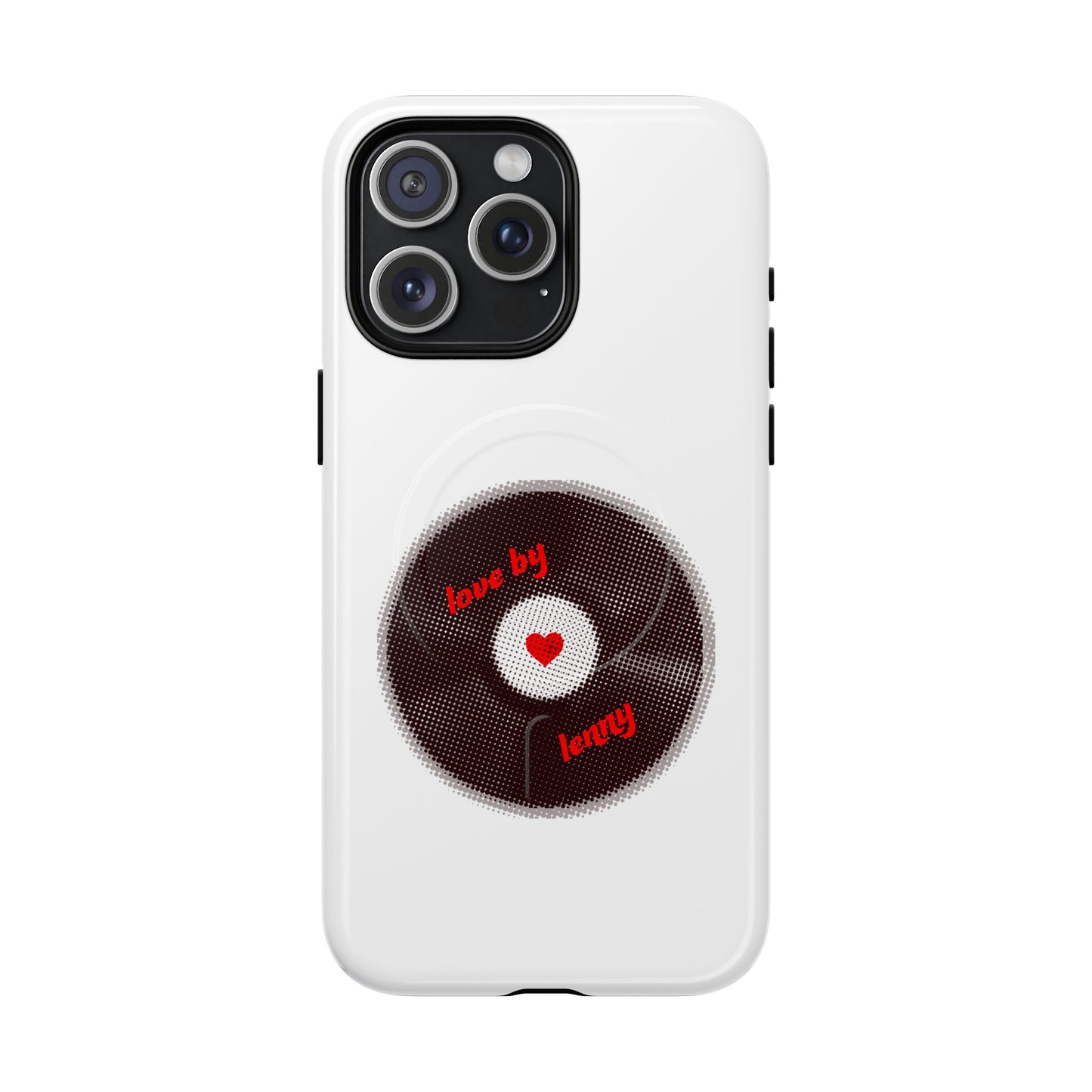 Vinyl Love Spin Tough Magnetic case