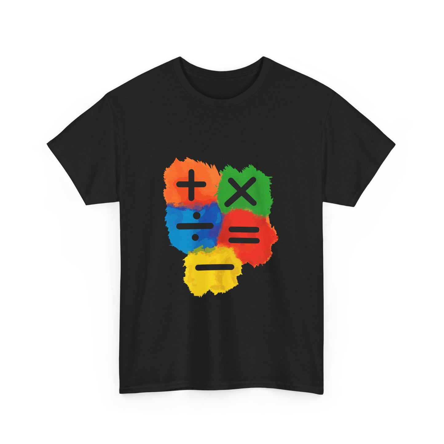 Orange Equals Symbol Unisex Heavy Cotton Tee
