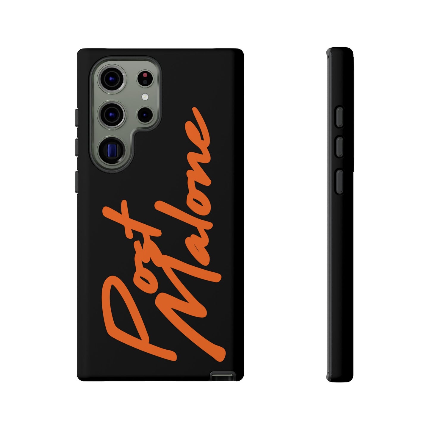 Tough Samsung Case (S20–S25) – Post Malone Name Design