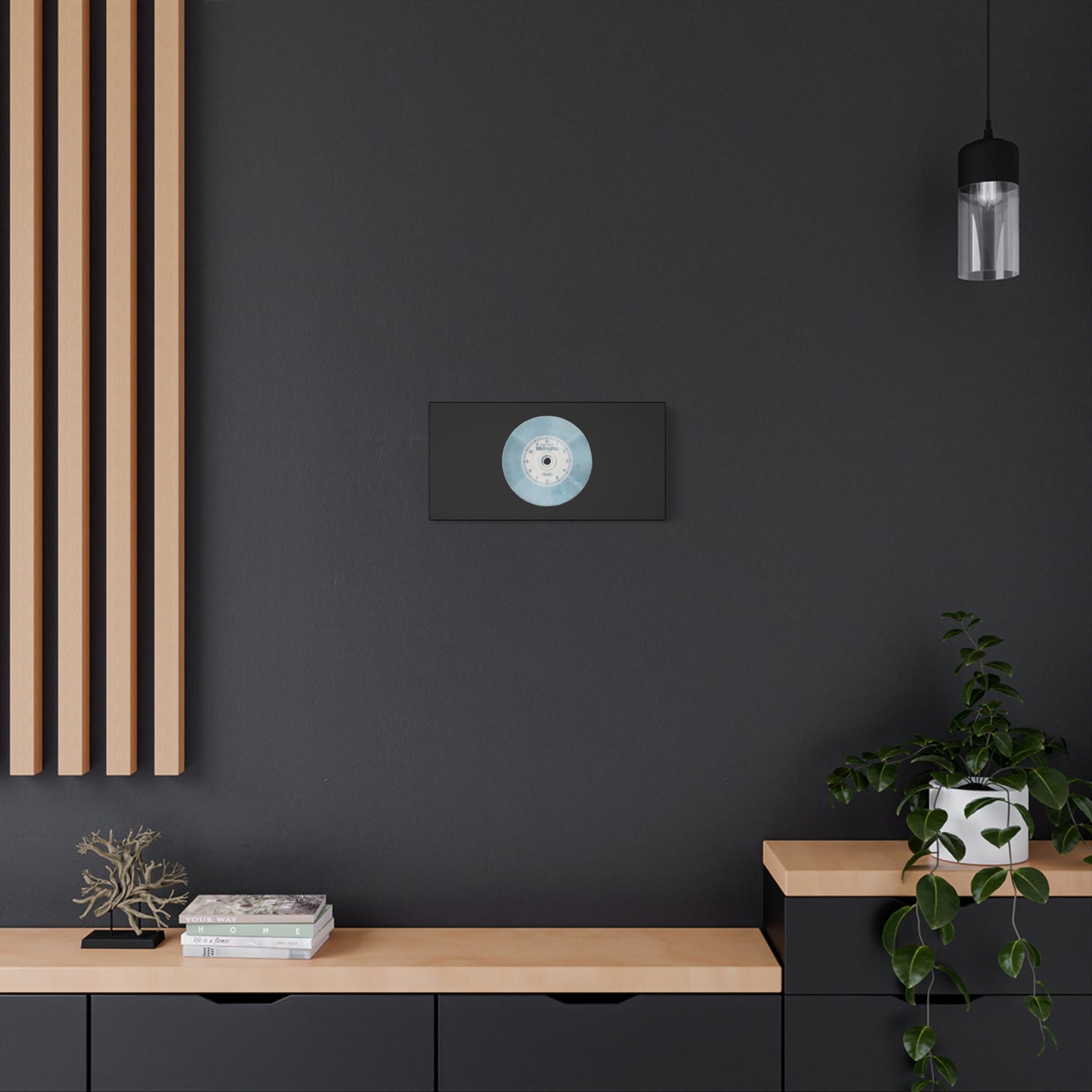 Midnight Vinyl Vibes Matte Canvas
