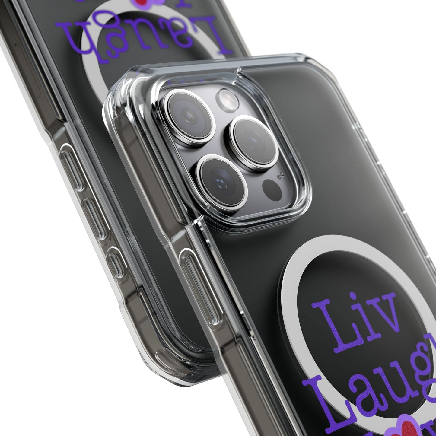 Liv Laugh Love Magnetic Clear Impact Case