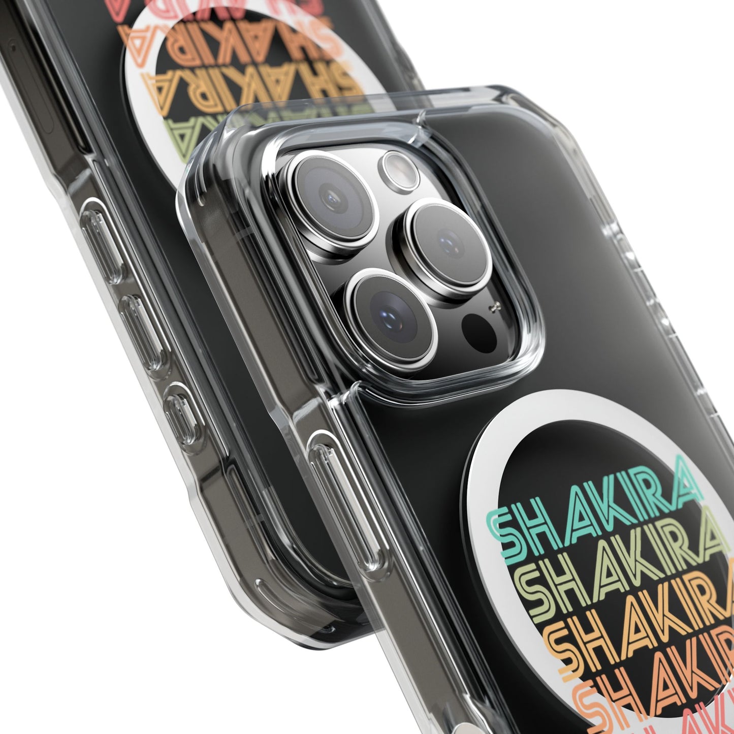 Retro Pop Lines Clear Impact case
