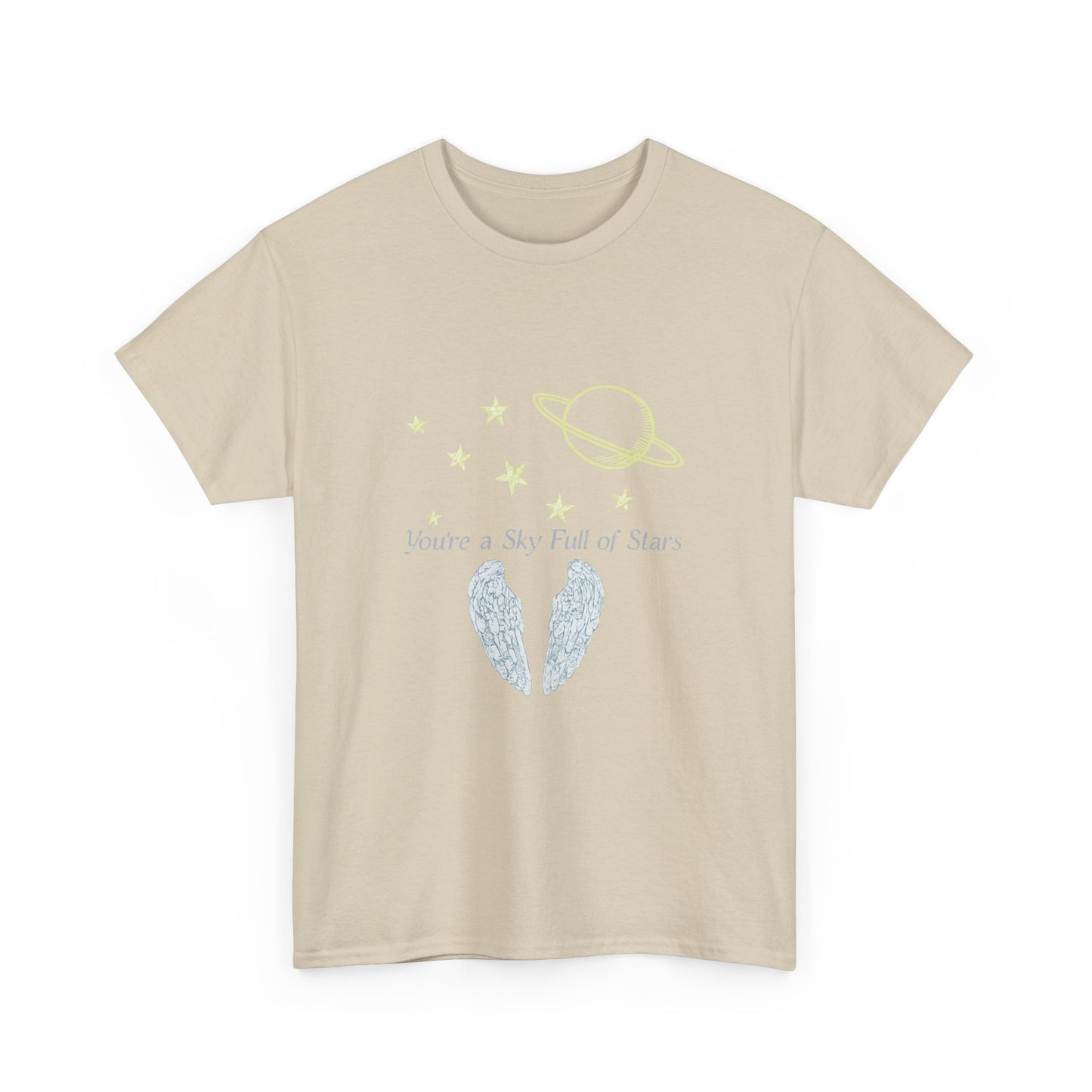 Starry Sky Wings Unisex Cotton Tee