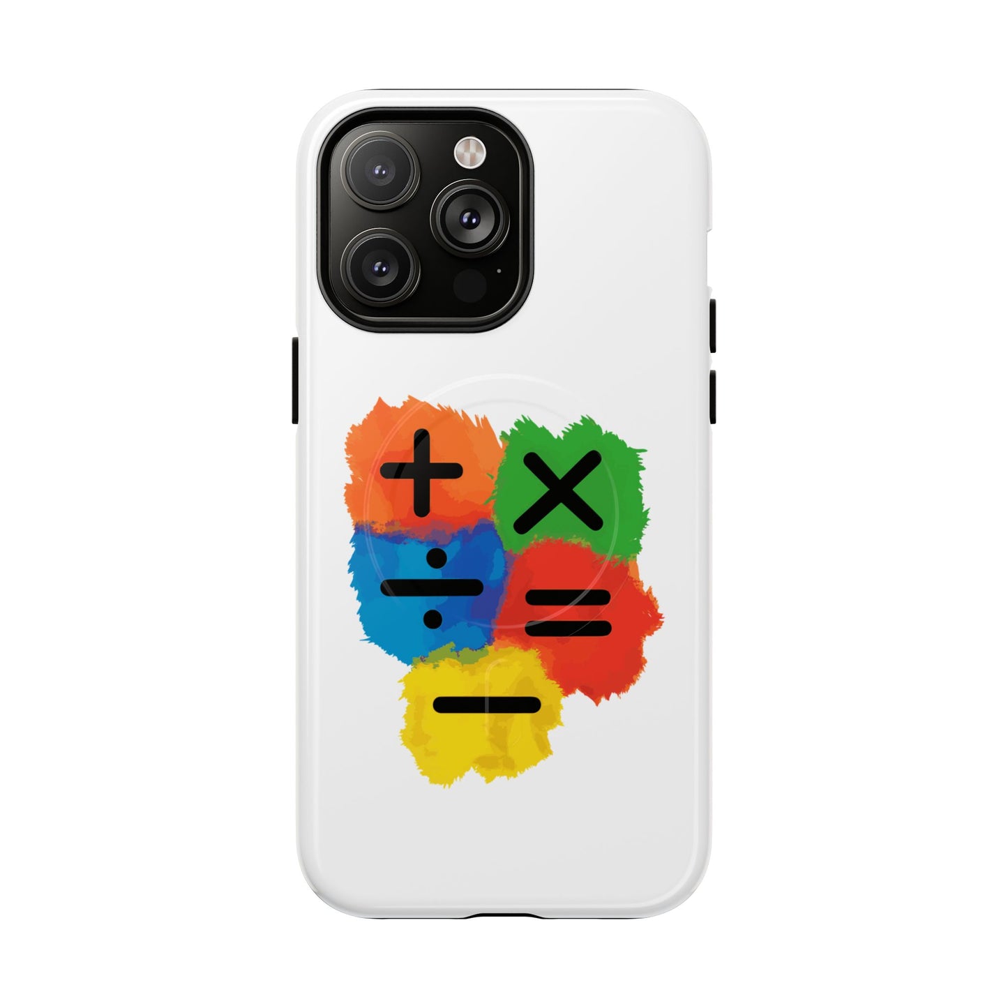 Orange Equals Symbol Tough Magnetic case