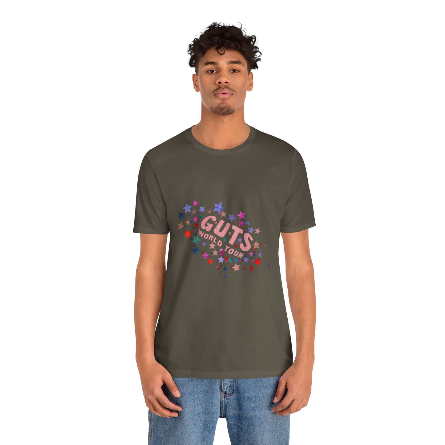 Olivia Rodrigo Unisex Jersey Short Sleeve Tee - Guts World Tour
