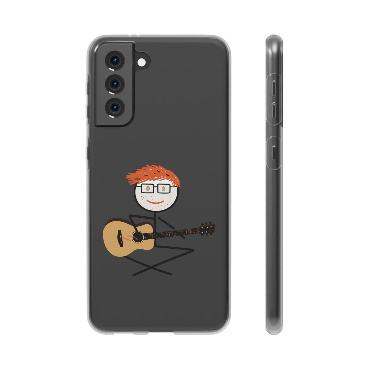 Ed Sheeran Flexi Phone Case for Samsung S10–S25 | SnazzyMerch