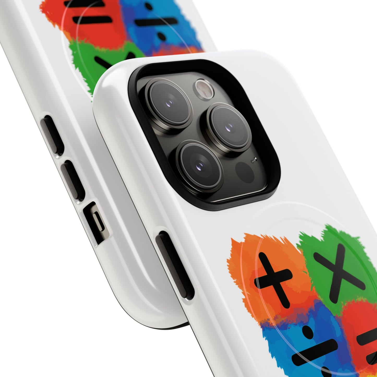 Orange Equals Symbol Tough Magnetic case