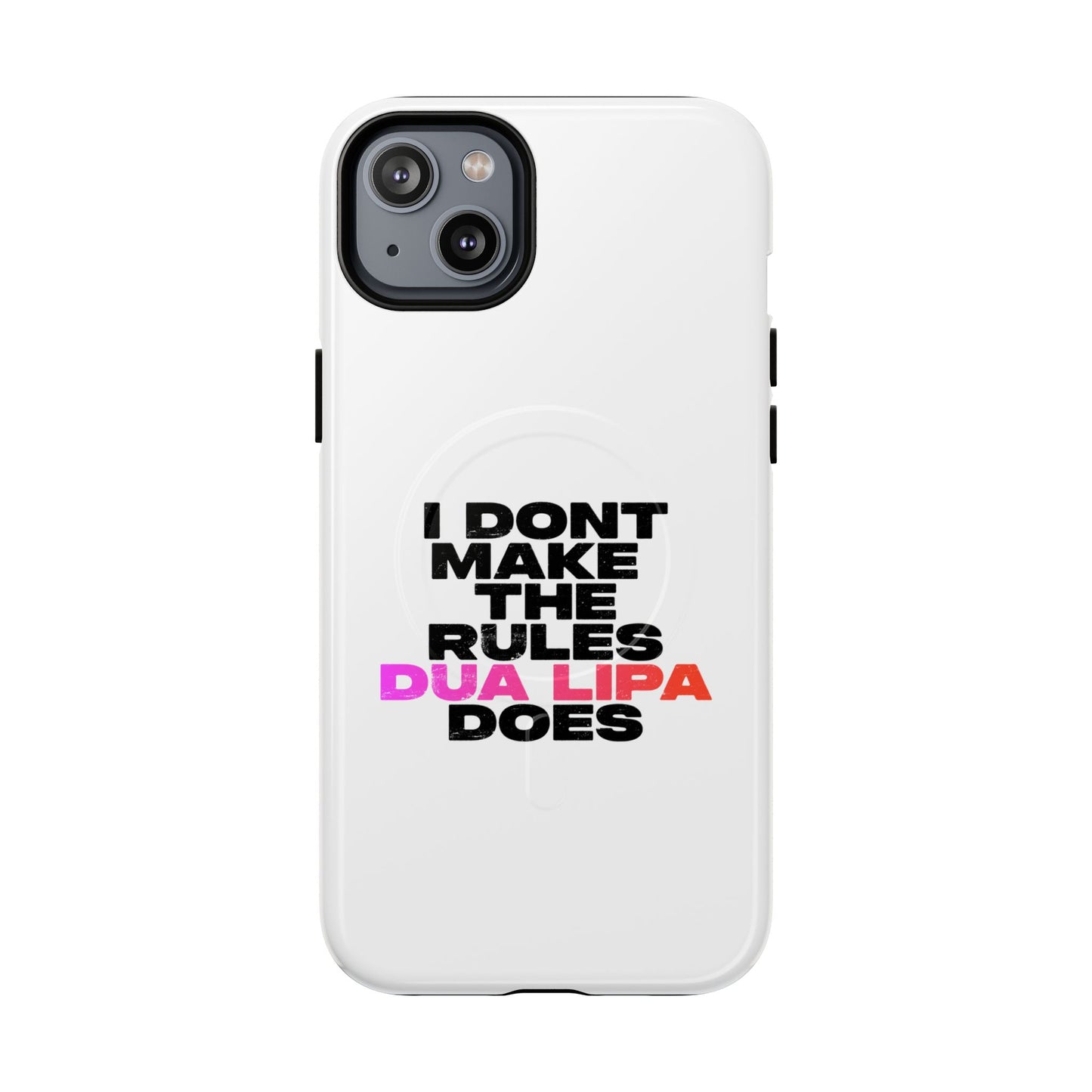 Retro Fade Letter Tough Magnetic Case