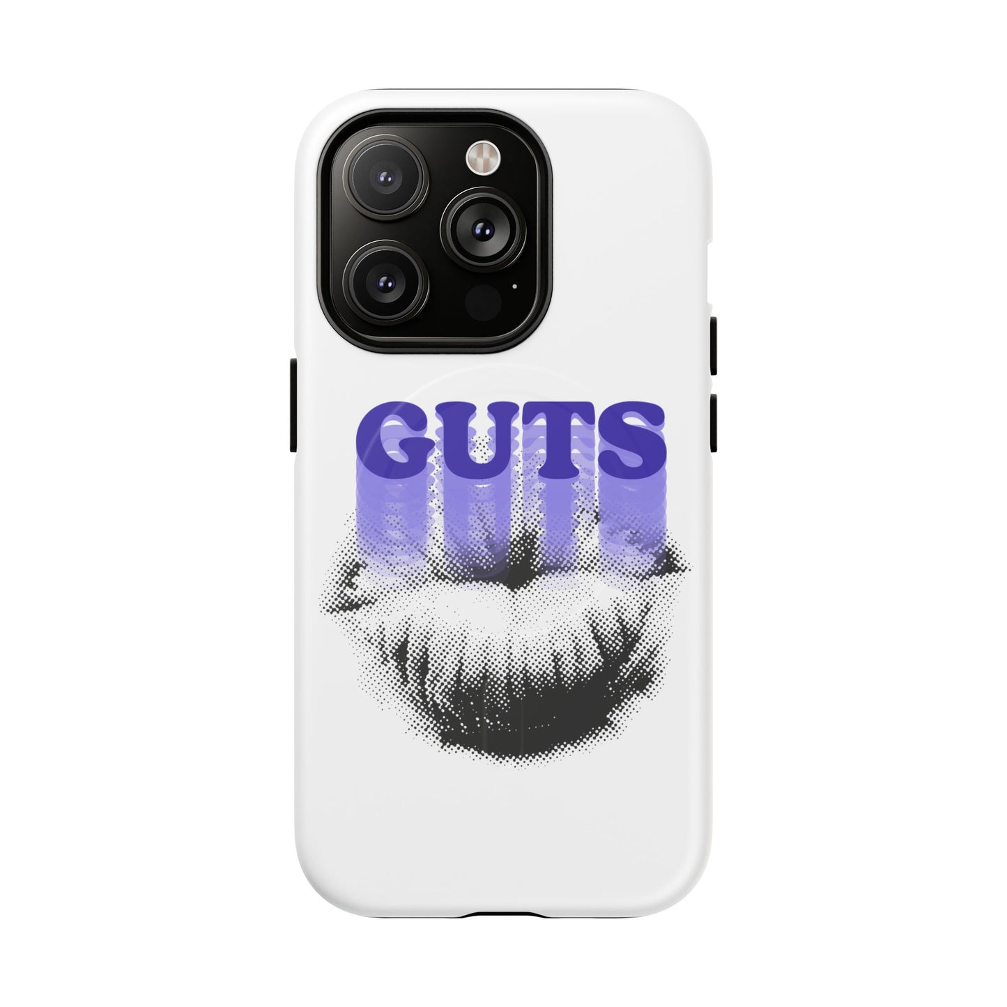 Guts Drip Effect Halftone Tough Magnetic phone case