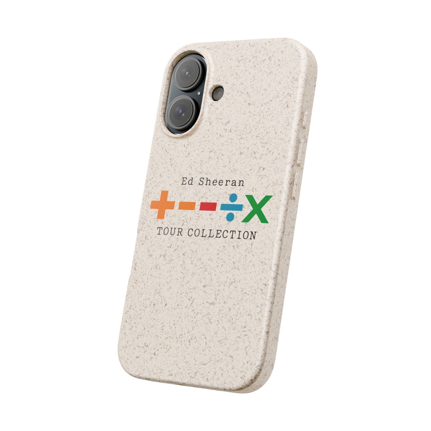 Biodegradable Cases for iPhone 12 to 16 Pro Max Showcasing – Ed Sheeran Edition