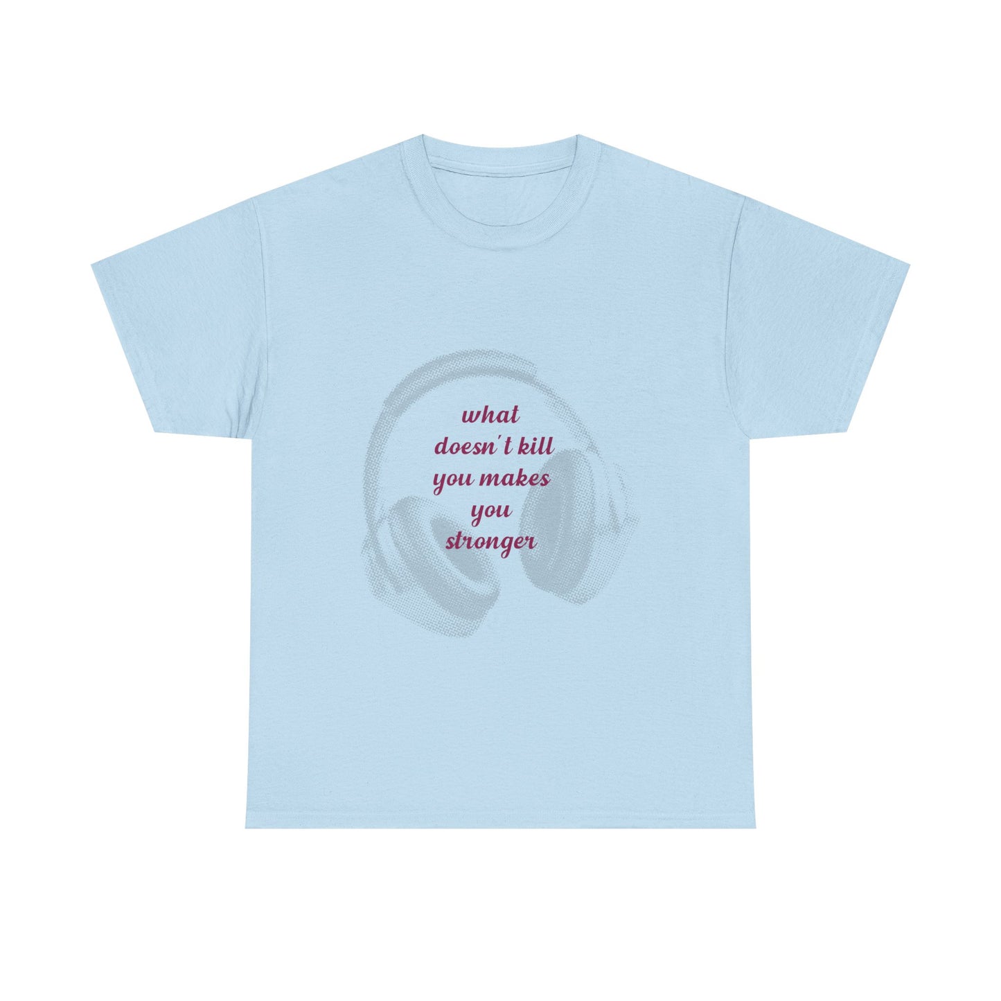 Stronger Soundwaves Unisex Heavy cotton tee