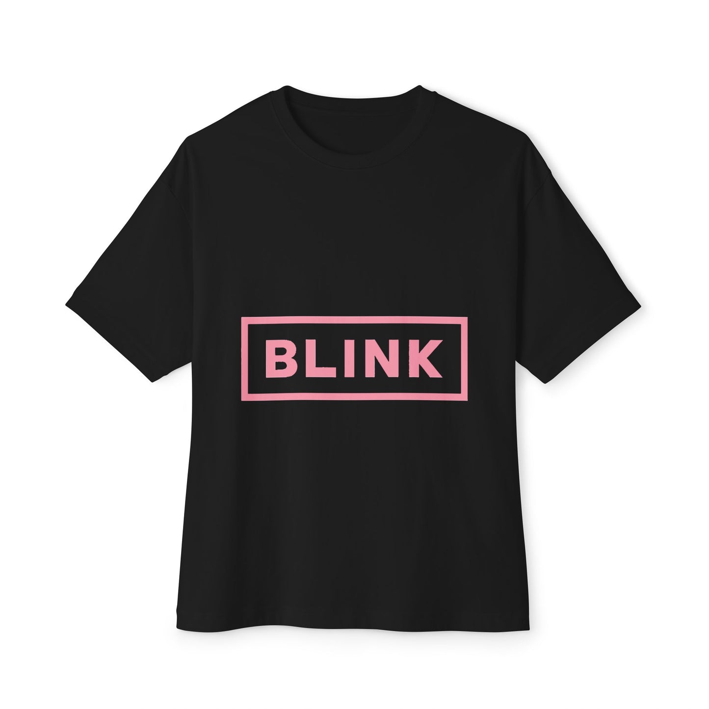 Minimal BLINK Logo – Oversized Boxy Tee