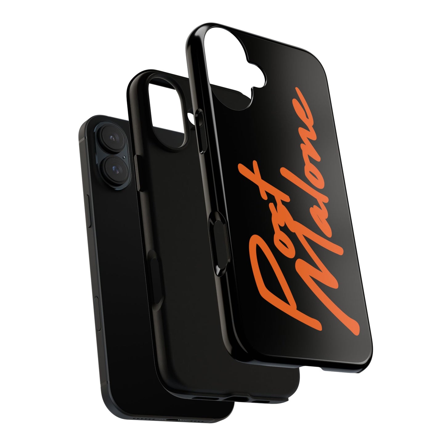 Tough iPhone Case (12–16 Pro Max) – Post Malone Name Design