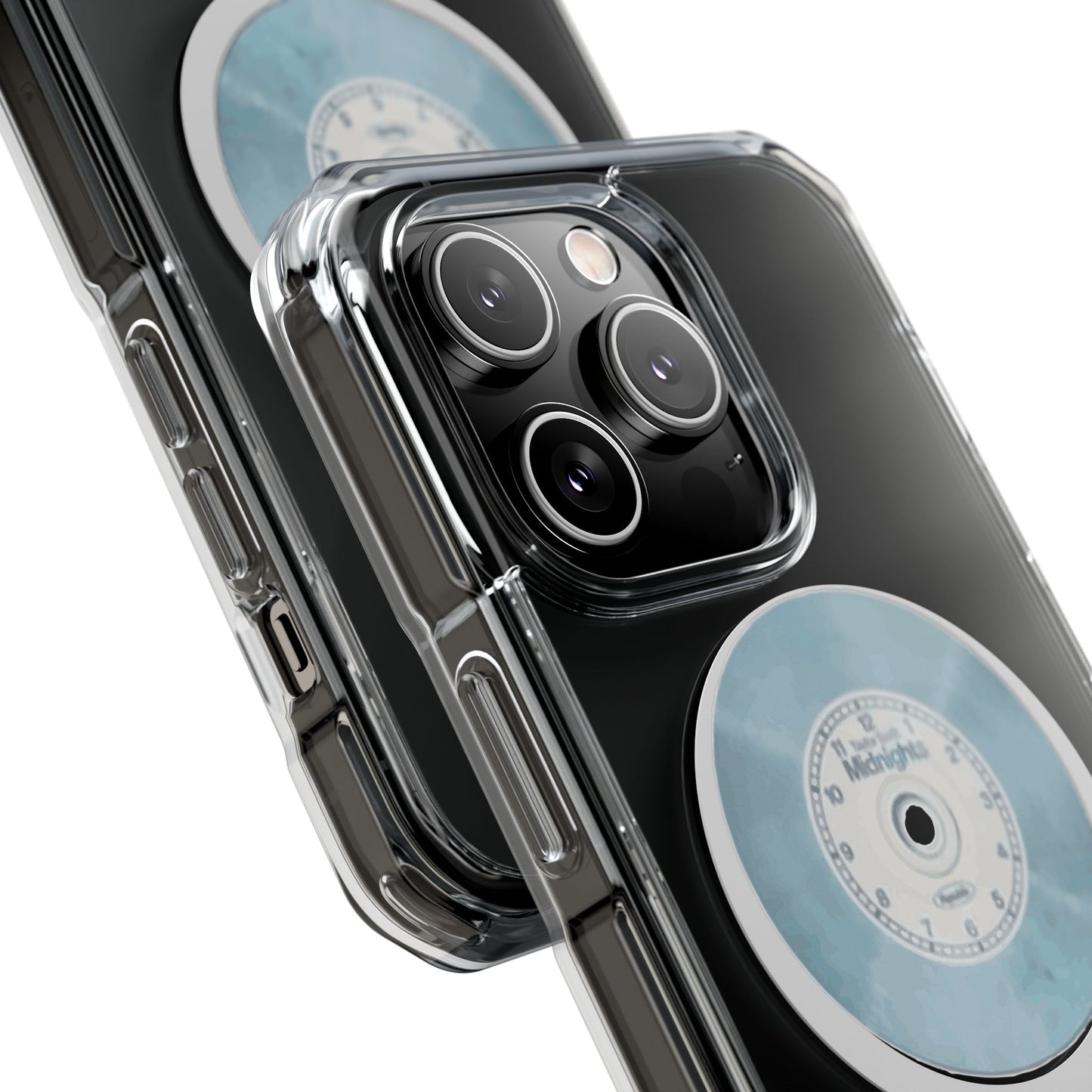 Midnight Vinyl Vibes Magnetic clear Impact Case