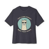 Oversized boxy Tee – Snazzy Drama Edition