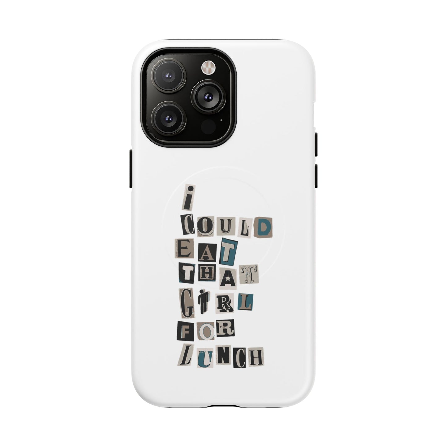 Mixed Message Collage Tough Magnetic Case