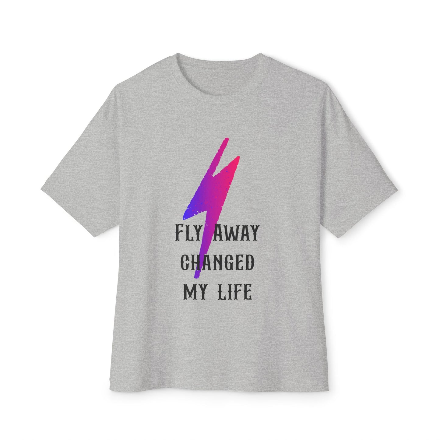 Power Surge Bolt Unisex Oversized Boxy tee