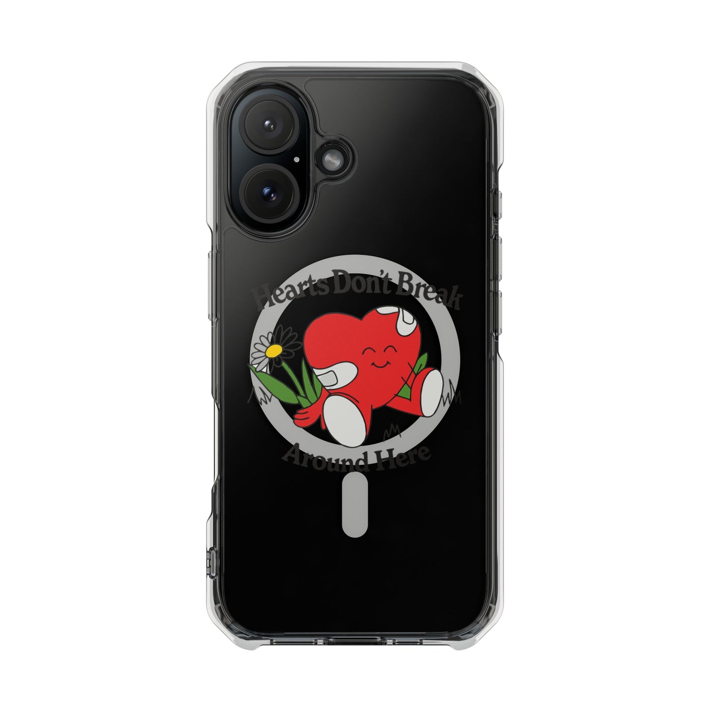 Abstract Guitar Sketch Magnetic Clear Impact Case