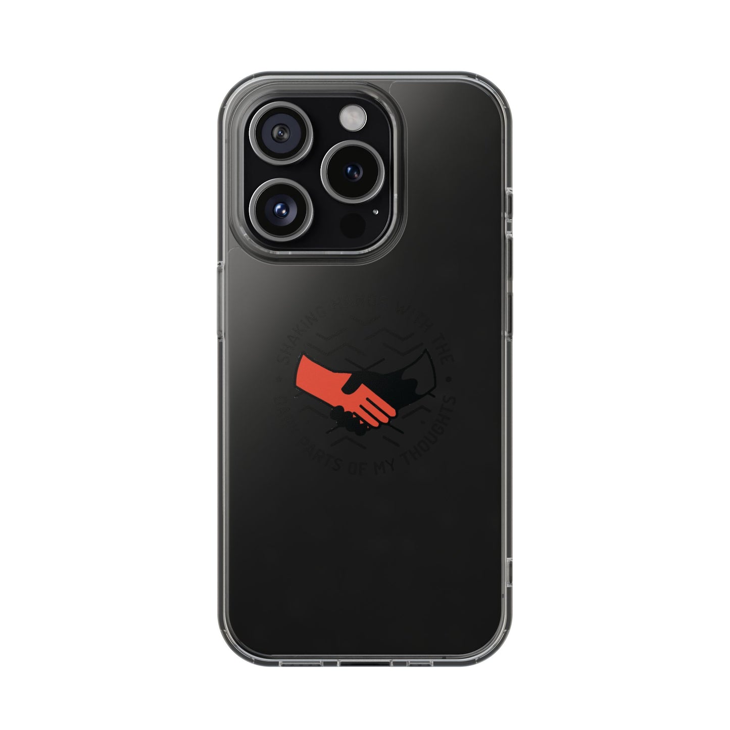 Dark Grip Clear Case