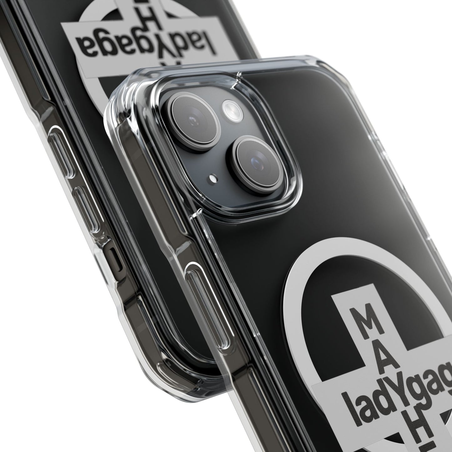 Lady Cross Mayhem Magnetic clear case