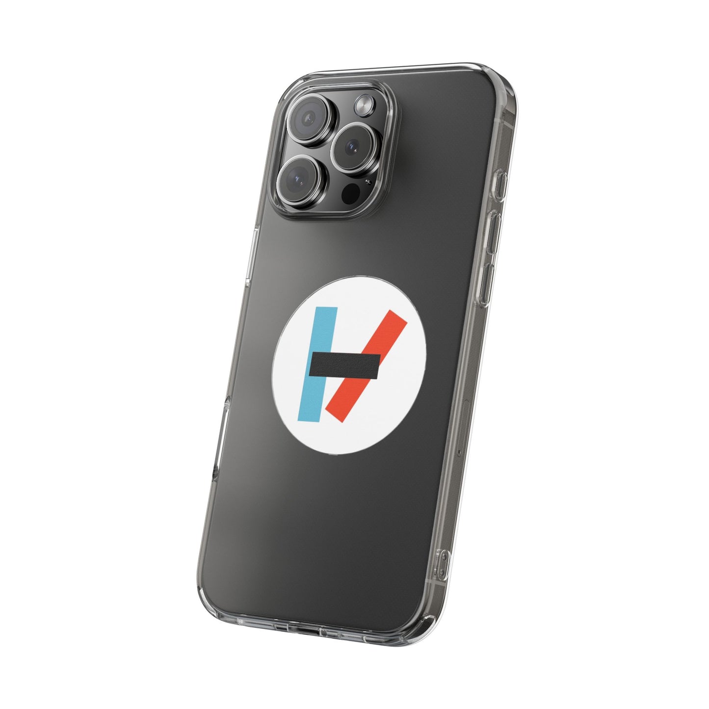 Circle Flame Clear Case