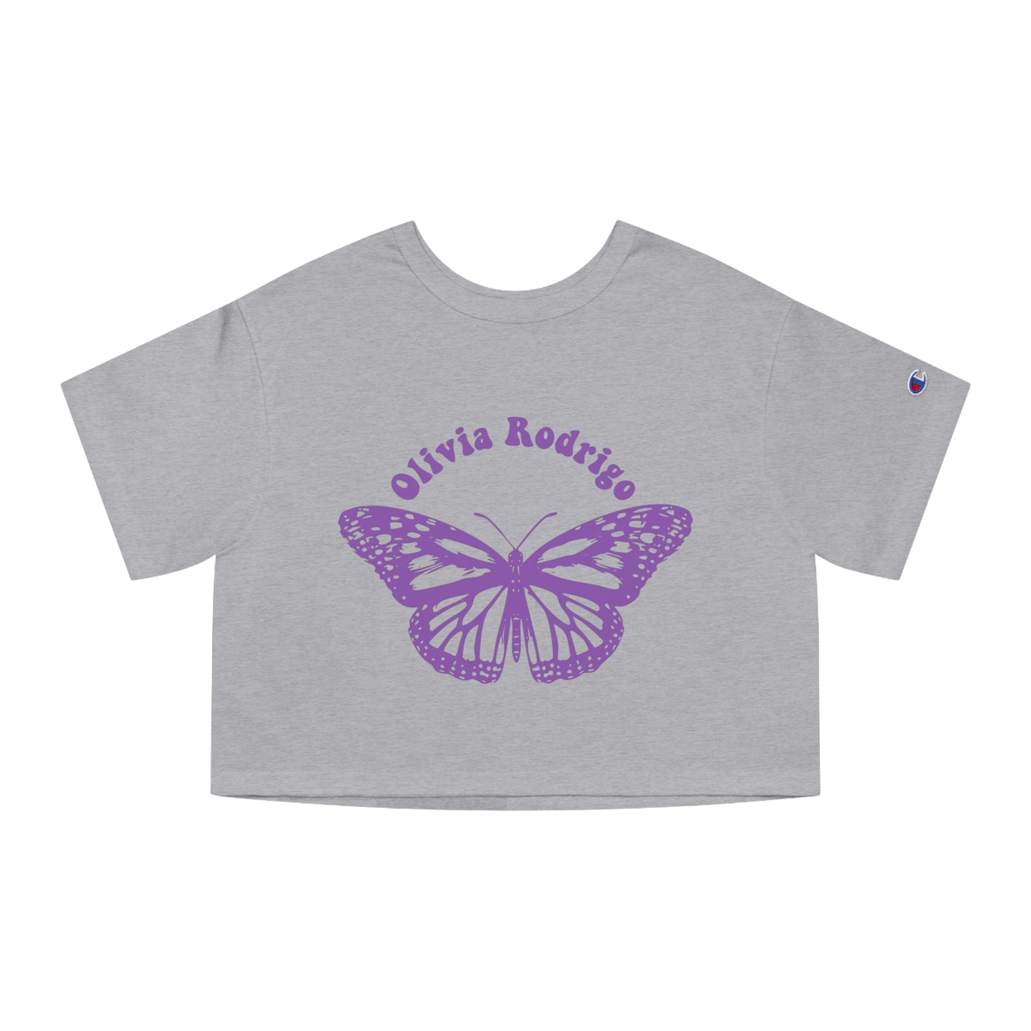 Olivia Rodrigo Women's Cropped t-shirt - With Butterfly