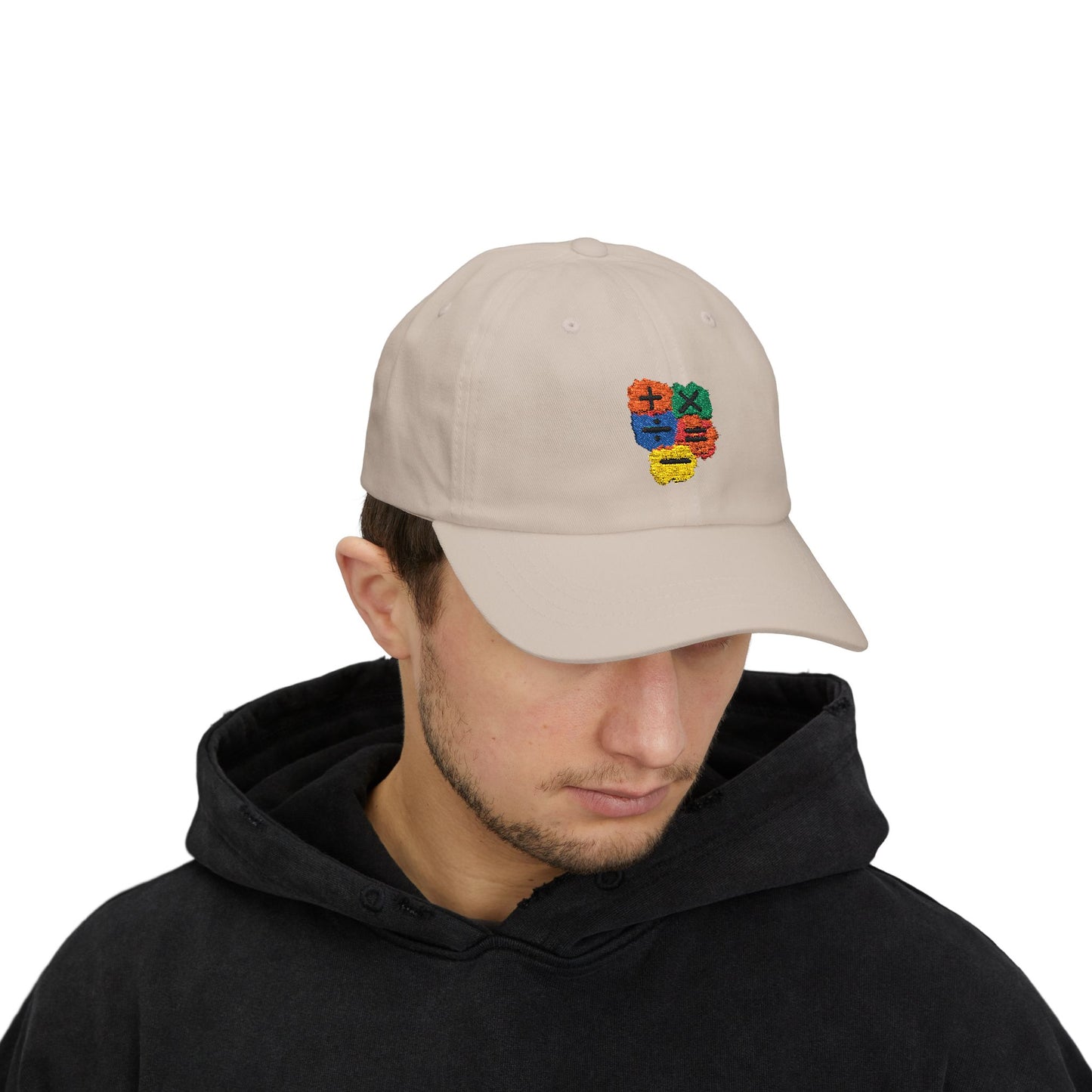 Orange Equals Symbol Classic Dad Cap