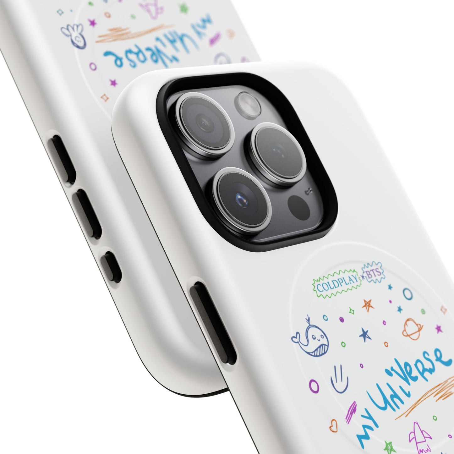 Neon Space Doodles Tough Magnetic Case